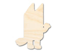 Unfinished Wood Cartoon Aussie Dog Shape - Craft - up to 46" DIY