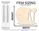 Unfinished Wood Cartoon Snail Shape - Craft - up to 46" DIY