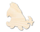Unfinished Wood Cartoon Donkey Shape - Craft - up to 46" DIY