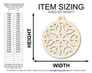 Unfinished Wood Origami Snowflake Ornament Shape - Craft - up to 46" DIY
