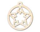 Unfinished Wood Star Ornament Shape - Craft - up to 46" DIY