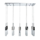 Rectangular Crystal Chandelier // 15 Light