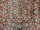 Sino Persian Rug 9x12, Fine 290 KPSI, Rose-Red, Floral Allover