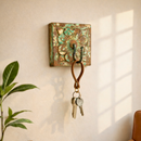 Farmhouse Style Carved Wooden 4" x 4" Wall Hook
