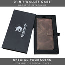 Vegas Premium Leather iPhone 15 Wallet Case with MagSafe | Detachable RFID Blocking Luxury Wallet