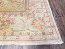 6x9 Turkish Oushak Rug, Wool Rug, Hand Knotted