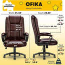Ergonomic Big and Tall Office Chair Up to 400 Lbs Capacity With High Back