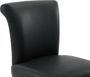 30 Inch Counter Height Swivel Bar Stools Set Of 2 Black