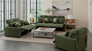Ada - Power Adjustable Headrest Power Reclining Loveseat - Moss