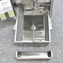 Heavy-Duty 25L Commercial Natural Gas Pressure Fryer With Oil Filtration System (SAK61820)