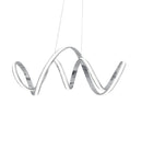 Seville LED Chandelier // Chrome