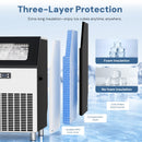 100LBS/200LBS/265LBS  Freestanding Commercial Ice Maker Z5845A