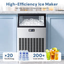 100LBS/200LBS/265LBS  Freestanding Commercial Ice Maker Z5845A