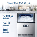 100LBS/200LBS/265LBS  Freestanding Commercial Ice Maker Z5845A