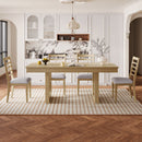 Upholstered Armless Chairs With High Ladder Back