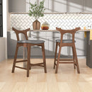 Hester - Upholstered, Square Bar Chair (Set of 2)