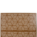 Outdoor & Indoor Privacy Screen Metal Privacy Screen 76' H×48' W, Freestanding Decorative Privacy Screen for Deck Balcony Patio, Privacy Fence Panels for Outside Lawn Garden PS116 BROWN
