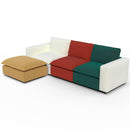 Ainfox L-shaped Module Sofa Oversized Rainbow Sofa