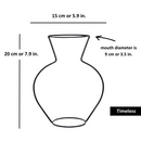 Iron Line Table Vase