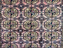 Persian Turkoman Rug 4x6, Wool Hand Knotted Antique Bokhara Carpet, Red Pink, Handmade Tribal Oriental Rug 4 x 6 ft