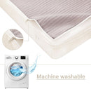 Multifunctional Sleeper Sofa Bed Single Size Beige