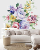 Elegant Floral Bouquet Wallpaper Fashionable
