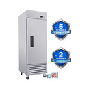 27-Inch Commercial 23 Cu.Ft Reach-In Stainless Steel Freezer (SAK96352)