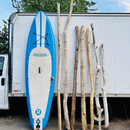 Driftwood Handrail 8-13 FT Stair Rail