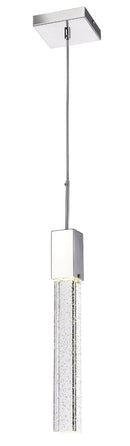 Rectangular Crystal Pendant // XL 1 light