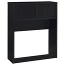 Westpark 49-inch Twin Bookcase Headboard Black