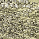 Vintage Map of Weston, West Virginia 1900
