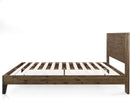 Queen Size Solid Wood Platform Bed Frame With Headboard
