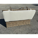 Key Largo Rattan Storage Bench With Cushion