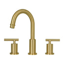 Two-Handle Copper Widespread Bathroom Sink Faucet