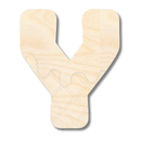 Unfinished Wood Layered Etched Themed Letters | Ice Cream | A-Z | 2 Piece | up to 24"