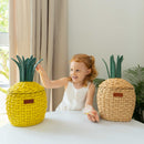 Pineapple Storage Basket Small - Yellow