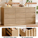 9 Drawer Dresser Chest With PolishedMarbleTabletop
