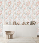 Modish Light Leaves Wallpaper Smart