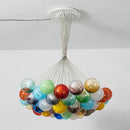 28 Multiple Colour Chandelier - Cluster