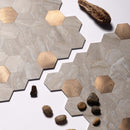 Hexagon Stick Wall Tiles