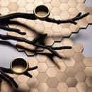 Hexagon Stick Wall Tiles