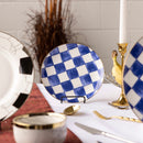 Royal Blue Plate Set