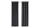 2 Pieces Set, Curtain Panel, Room Darkening, Grommet, Contemporary & Modern