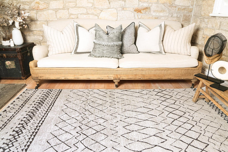 Alma Scandi Moroccan in Silver Rug