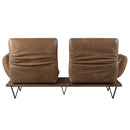 Narech - Sofa With Swivel - Nutmeg Top Grain Leather