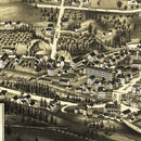 Vintage Map of Peterborough, New Hampshire 1886