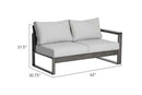 Walsh 4-Piece Aluminum Sectional Sofa Set