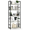 5-Tier Bookshelf for Home Office Scratch-Resistant
