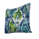 Blue Green Ikat - Luxury Outdoor Pillow by SmithHönig