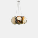 28 Multiple Colour Chandelier - Cluster